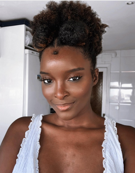 Up Do Natural Hairstyle