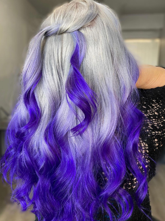 Violet Ice Hair Color