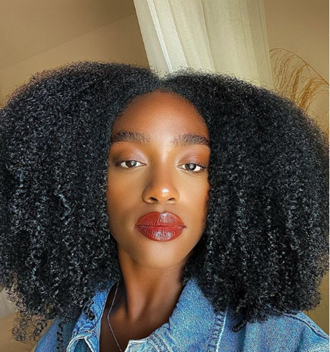 Voluminous Curls Easy And Natural Hairstyle For Black Women