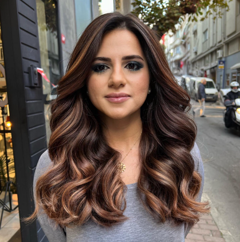 Wavy With Brown Summer Hair Color Ideas For Brunettes