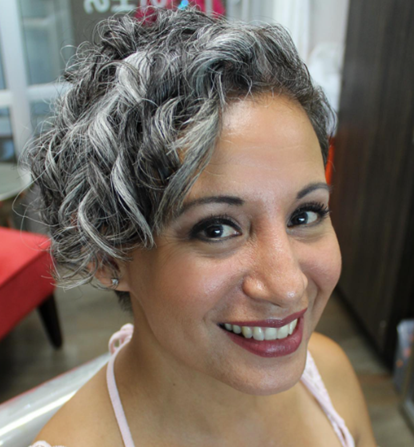 Wide Curly Pixie Cut Ideas