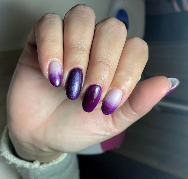 shades of Purple Nail Designs
