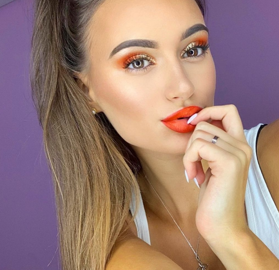 Vibrant Orange Makeup Looks Makeup Inspiration In 2023