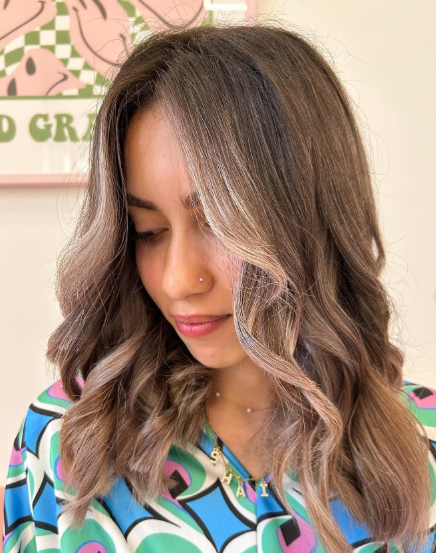 Balayage With Highlight Low Maintenance Haircuts For Thick Hair