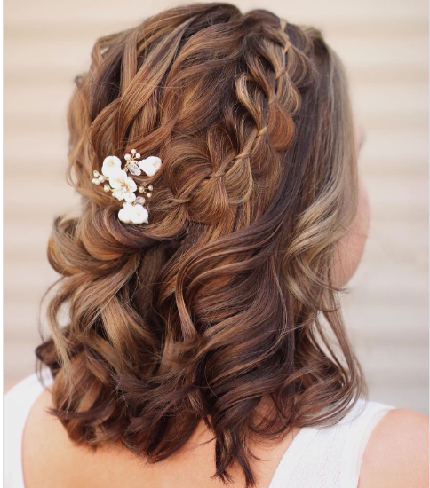 Blonde Fishtail Prom Hairstyles