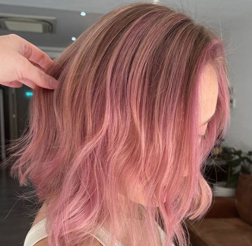 Blossom Pastel Pink Hair