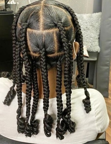 Braided Hairstyle For Black Girls