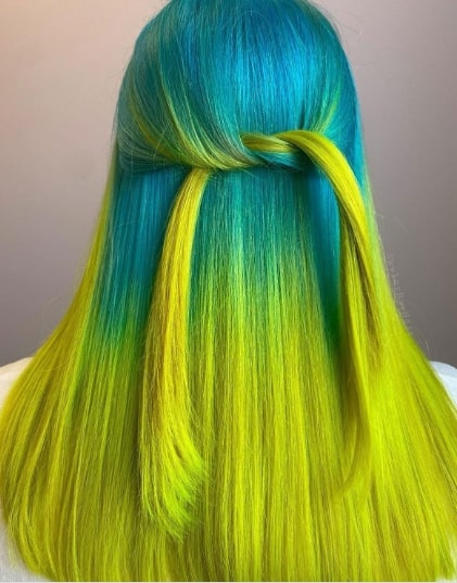 Bright Crazy Hair Color Ideas For Women