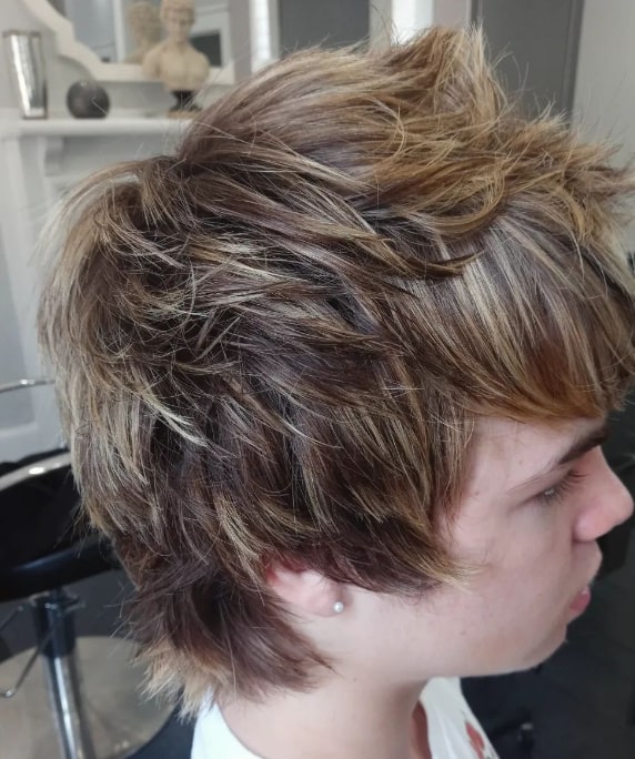 Bumble And Textured Short Shaggy Haircuts For Women