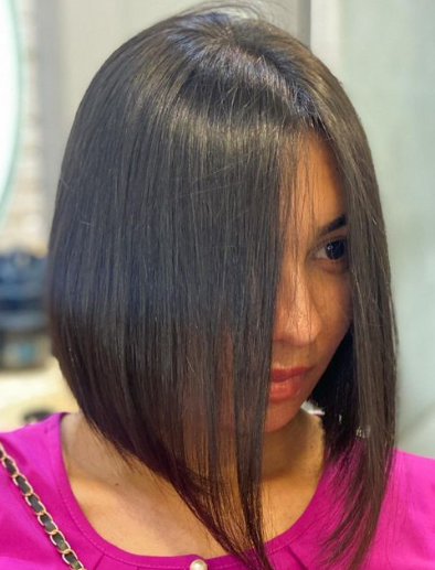 Butterfly Long Bob Hairstyle