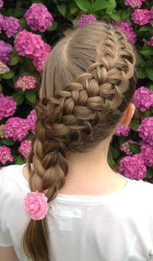 Caramel Color Hairstyle Ideas For Little Girls