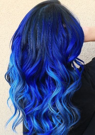 Classic Blue Hair Ideas