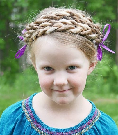 Cloudy Hairstyle Ideas For Little Girls
