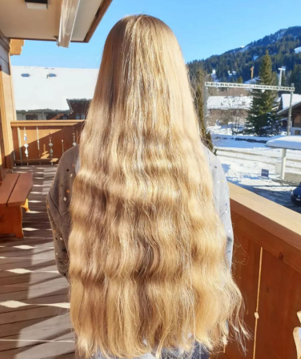 Continued Stylish Long Blonde Hairstyle