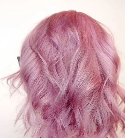 Cool Pastel Pink Hair