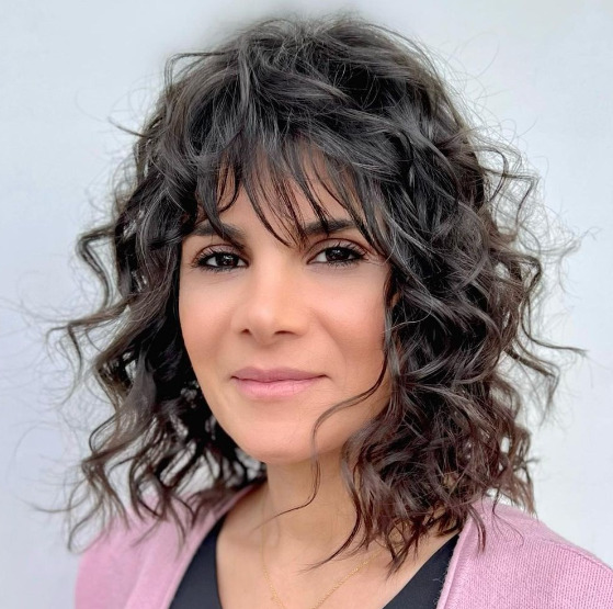 Curly Choppy Hairstyles For Women
