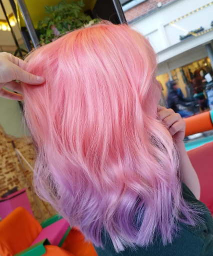 Delight Pastel Pink Hair
