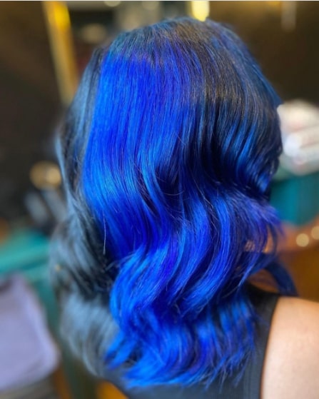 Electric Blue Hair Ideas