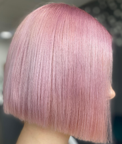 Fabulous Pastel Pink Hair