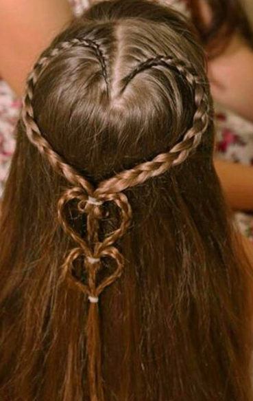 Feather Hairstyle Ideas For Little Girls