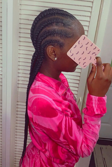Free Style Cornrow Hairstyle For Black Kids