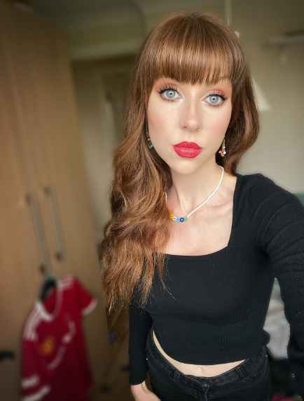Ginger With Fringe Hairstyle