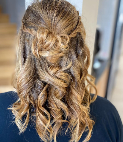 Gorgeous Homecoming Hairstyle