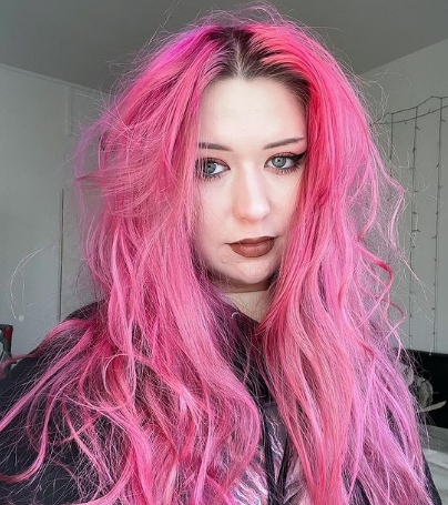Gorgeous Pastel Pink Hair
