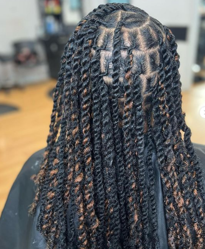 Invisible Faux Locs Styles
