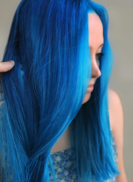 Lagoon Blue Hair Ideas