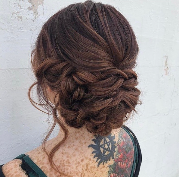 Loose Wavy Prom Hairstyles