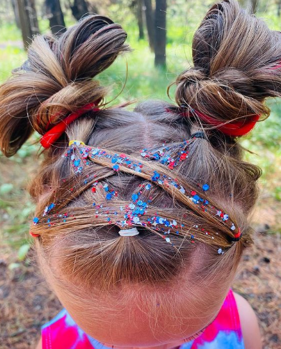 Messy Little Girl Hairstyle