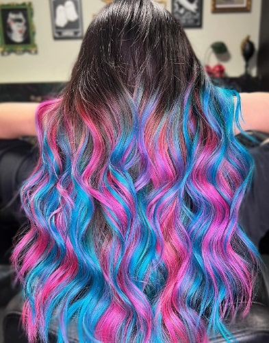 Neon Cotton Candy  