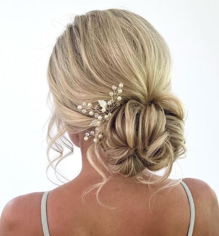 Ousled Low Updo 