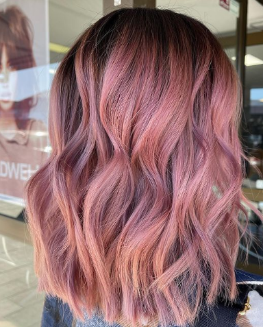Pearl Pastel Pink Hair