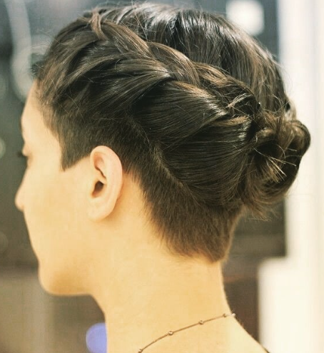 Pompadour Female Hairstyle