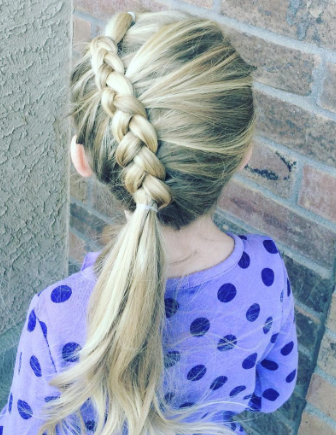 Pony Little Girl Hairstyle