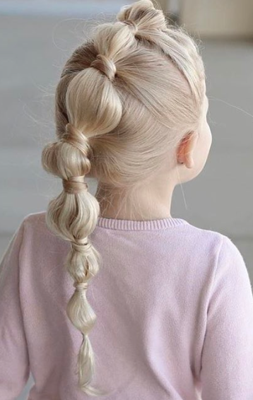 Ponytail Hairstyle Ideas For Little Girls