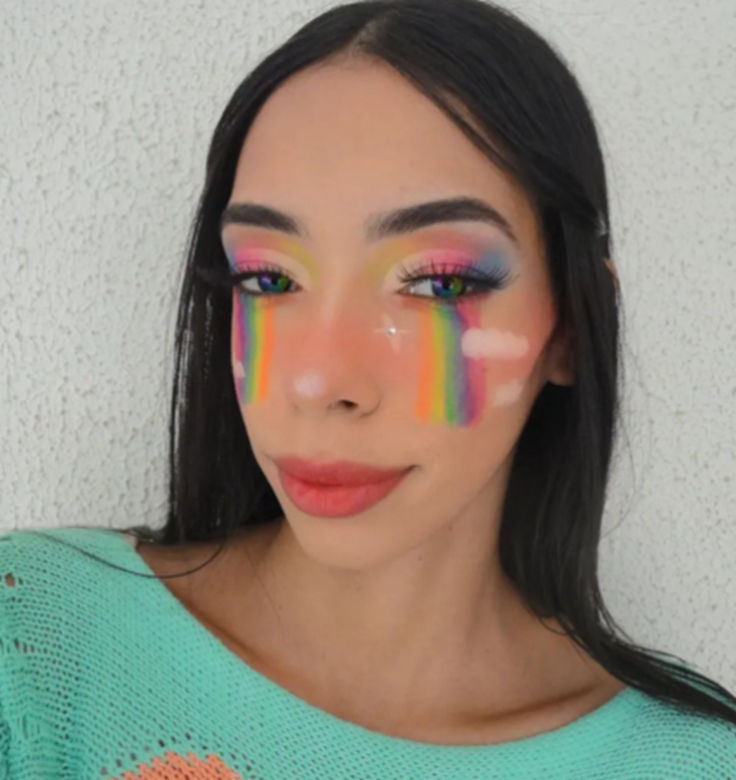 Pride Rainbow Makeup Looks