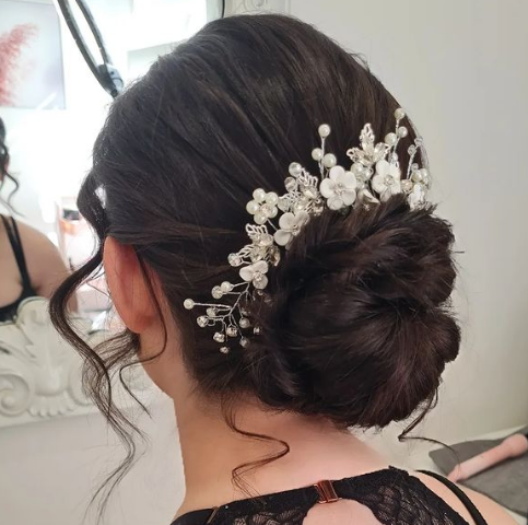 Prom Updo Hairstyle For Wedding Guests