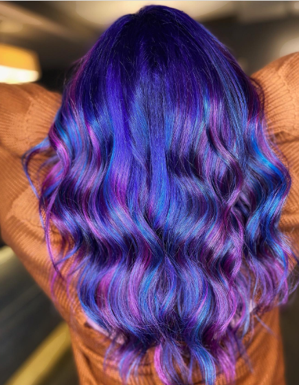 Pulpriot Hair With Blue And Purple Hair Ideas