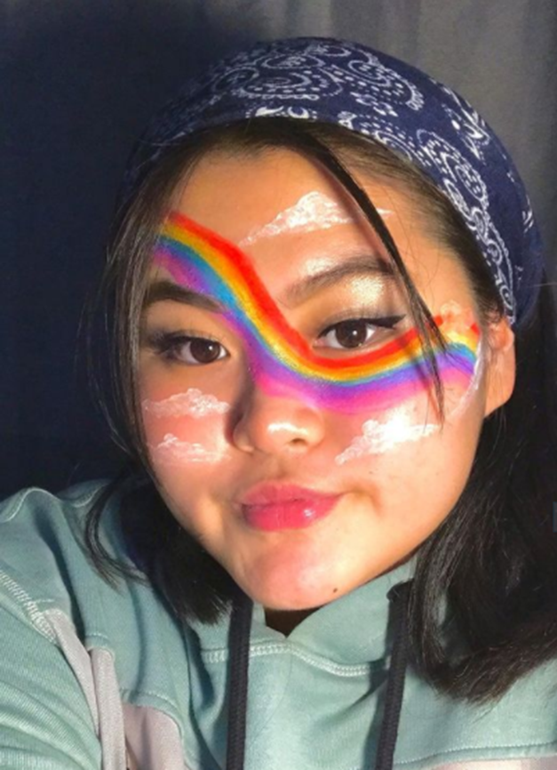 Sherbert Pop Rainbow Makeup Looks