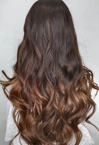 Shiny End Curls  