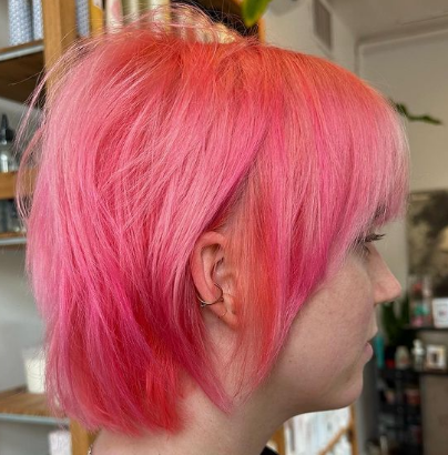 Slay Pastel Pink Hair