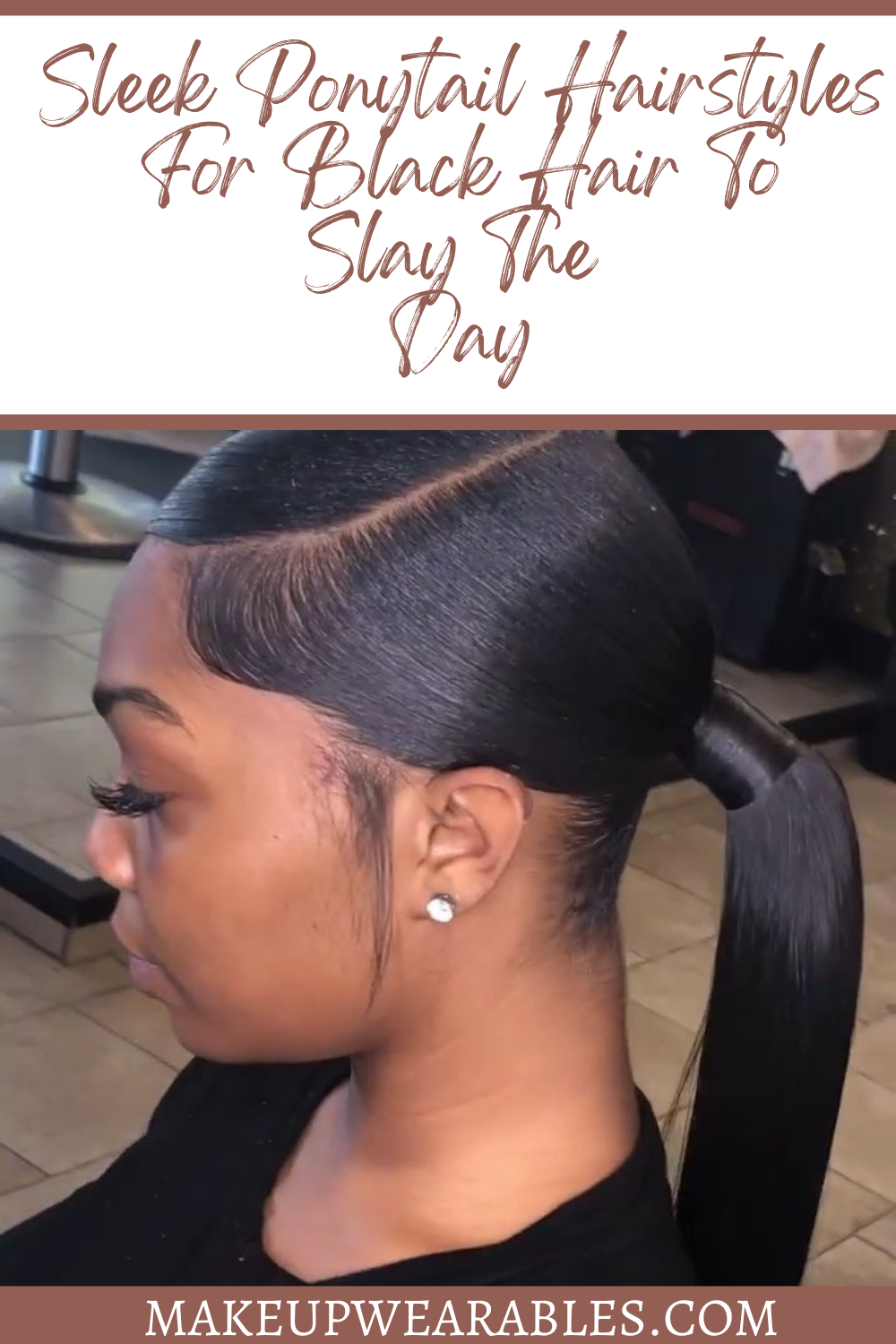 Sleek Ponytail Hairstyles For Black Hair To Slay The Day