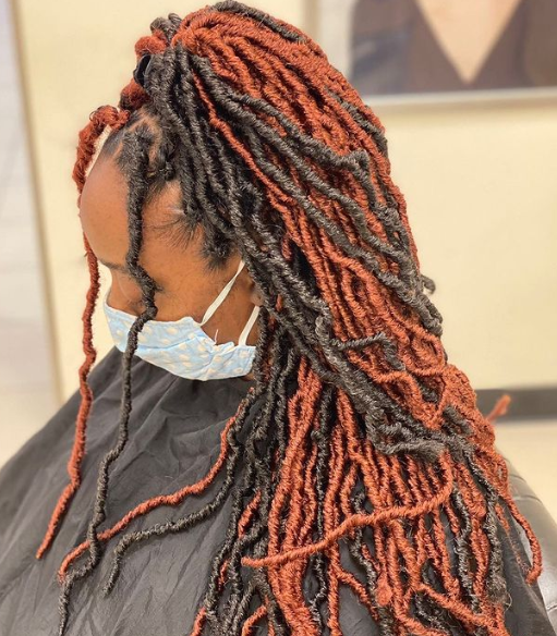 Soft Locs Passion Twists Crochet Hairstyle