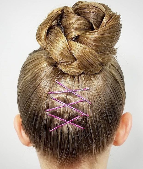 Space Bun Hairstyle Ideas For Little Girls