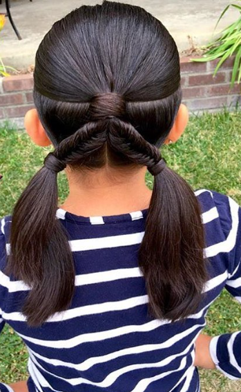 Sparse Hairstyle Ideas For Little Girls