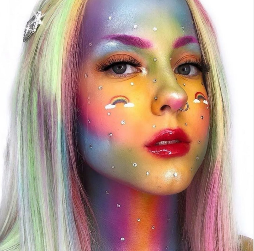Stunning Rainbow Makeup Looks