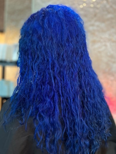 Synthetic Blue Hair Ideas
